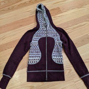 Limited Edition Scuba purple long sweater Size 2
